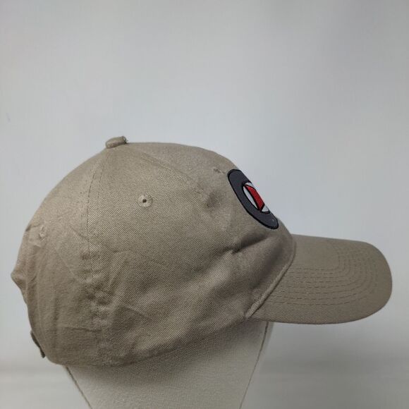 Molten Metal Equipment Innovations Strapback Hat Tan OSFA Embroidered - Picture 4 of 8